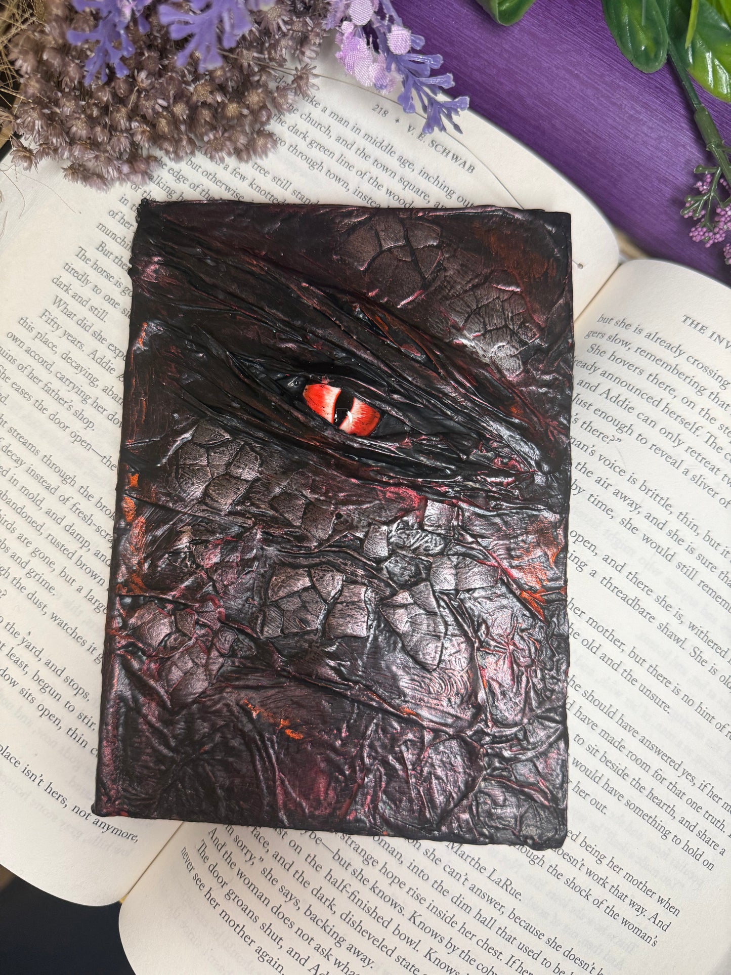 Hand made Dragon notebook
